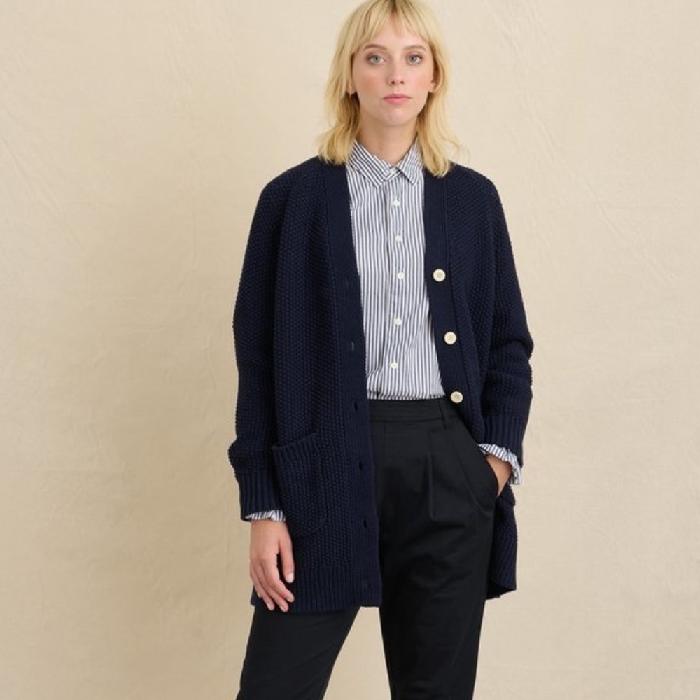 NWT ALEX MILL Romy Long Cardigan SZ L